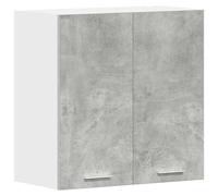 vidaXL Armoire Suspendue Lyon Gris béton 60 x 31 x 60 cm Bois d'ingénierie