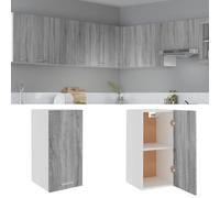 Armoire suspendue Sonoma gris 29,5x31x60 cm Bois d ingénierie Sonoma gris G