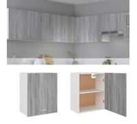 vidaXL Armoire suspendue Sonoma gris 50x31x60 cm Bois d'ingénierie 815586