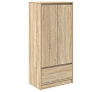 vidaXL Armoire tiroir chêne Sonoma 55,5x34x119,5 cm Bois d'ingénierie