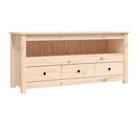 vidaXL Armoire TV 114x35x52 cm Pin massif