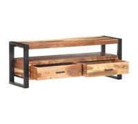 Bois Massif de Manguier Meuble TV Support TV Armoire de Télévision vidaXL