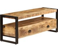 vidaXL Armoire TV 120x35x45 cm en bois massif de manguier
