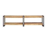 Vidaxl Meuble Tv 160x30x40 Cm Bois Massif De Manguier Marron