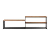 vidaXL Armoire TV 180x30x50 cm en bois massif d'acacia