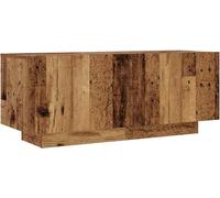 vidaXL Armoire TV aspect bois ancien 100x35x40 cm Bois composite