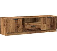 vidaXL Armoire TV aspect bois ancien 140x35x40 cm Bois composite