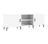 vidaXL Armoire TV Blanc 150x30x50 cm Bois composite