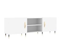 vidaXL Armoire TV Blanc 150x30x50 cm Bois composite