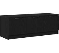 vidaXL Armoire TV Chêne noir 102 x 35 x 36.5 cm Bois composite