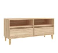 vidaXL Armoire TV Chêne Sonoma 100x34,5x44,5 cm Bois composite