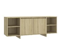 vidaXL Armoire TV Chêne Sonoma 130x35x50 cm Bois composite