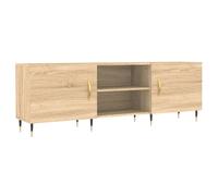 vidaXL Armoire TV Chêne Sonoma 150x30x50 cm Bois composite
