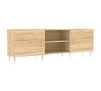vidaXL Armoire TV Chêne Sonoma 150x30x50 cm Bois composite