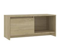 vidaXL Armoire TV Chêne Sonoma 90x35x40 cm Bois composite