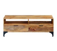 vidaXL Meuble TV Bois de manguier 120 x 35 x 45 cm 243340