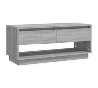 vidaXL Armoire TV Gris Sonoma 102x41x44 cm Bois composite