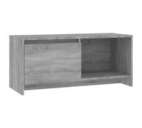 vidaXL Armoire TV Gris Sonoma 90x35x40 cm Bois composite