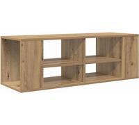 vidaXL Armoire TV murale artisanale en chêne 102 x 35 x 35 cm