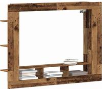 vidaXL Armoire TV murale en vieux bois 152x22x113 cm