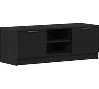 vidaXL Armoire TV noire 102 x 35 x 36.5 cm Bois composite