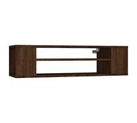Armoire TV suspendue Chêne marron 100x30x26,5cm Bois Ingénierie826362