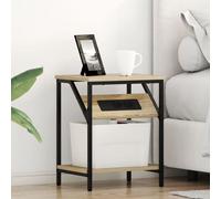Vidaxl Armoires De Chevet 2 Pcs Chêne Sonoma 38 X 30 X 48 Cm