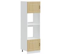 vidaXL Armoires de Four 2 pièces Kalmar en Bois d'ingénierie chêne Sonoma