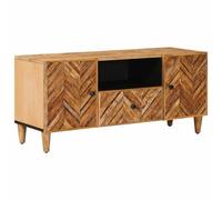 vidaXL Armoires de rangement avec tiroir Marron 105 x 33,5 x 46 cm