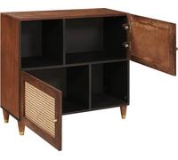 vidaXL Armoires et étagères de stockage des médias Marron 80 x 33.5 x 75 cm