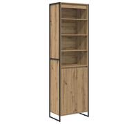 vidaXL Armoires Hautes 2 pcs Chêne artisan 60 x 36 x 300 cm