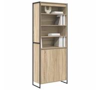 vidaXL Armoires hautes Sonoma 79 x 36 x 200 cm – Bois d'ingénierie, rangement salon