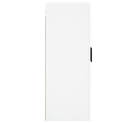 vidaXL Armoires murales 2 pcs blanc 69,5x34x90 cm