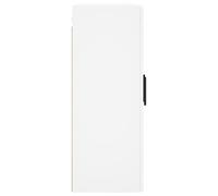 Vidaxl Armoires Murales 2 Pcs Blanc Bois D'ingénierie Blanc