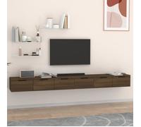 vidaXL Armoires murales 2 pcs Chêne marron 102x30x20 cm 3115907