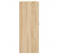 Vidaxl Armoires Murales 2 Pcs Chêne Sonoma Bois D'ingénierie Marron