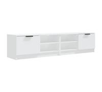 vidaXL Armoires TV 2 pcs. Blanc 80x35x36,5 cm Bois composite