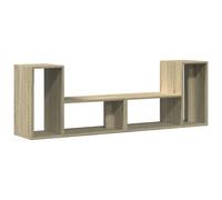 vidaXL Armoires TV 2 pcs. chêne Sonoma 75x30x50 cm Matériau bois