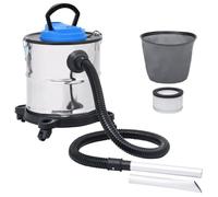 vidaXL Aspirateur à cendres et filtre HEPA 1200W 20 L Acier inoxydable