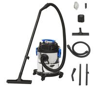 Vidaxl Aspirateur Sec Et Humide 1200 W 20 L Argentã©