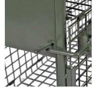 VIDAXL Attrape à animaux avec 1 porte - (80x25x25 cm) BONNE4470