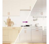 vidaXL Autocollants auto-adhésifs pour meuble argenté 90x500 cm PET Argent G