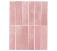 vidaXL Autocollants Décoratifs 20 pcs Rose 29 x 22,9 x 0,8 cm