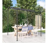 vidaXL Auvent Gazebo 362392 Anthracite 2 x 2,3 m tissu 180 g/m² acier
