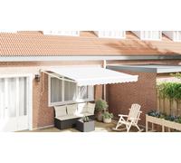 vidaXL Auvent Automatique rétractable Blanc 300x250 cm