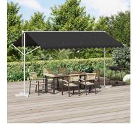 vidaXL Auvent autoportant Anthracite 4 × 3 m Polyester 42033620