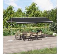 vidaXL Auvent autoportant Anthracite 5 x 3 m Polyester 42033621