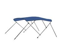 vidaXL Bimini 3 arceaux Bleu 183 x 160 x 140 cm