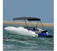 Vidaxl Auvent Bimini À 4 Arceaux Anthracite 243x(230-244)X137 Cm