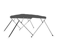 Auvent Bimini À 4 Arceaux Anthracite 243x210x137 Cm Vidaxl Vidaxl Gris